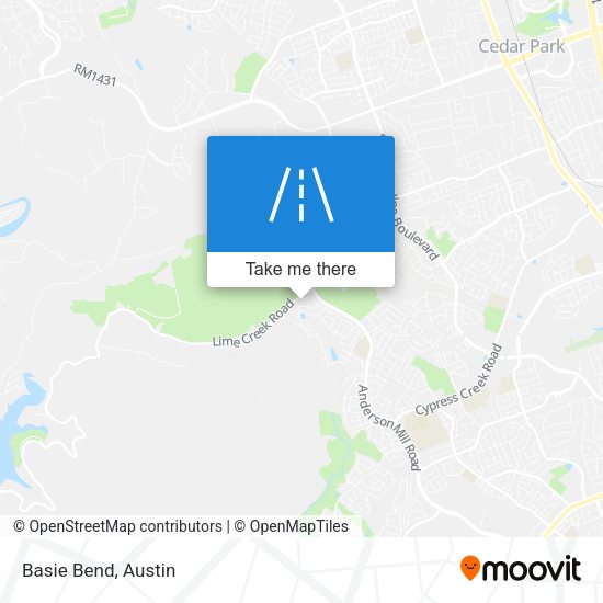 Mapa de Basie Bend
