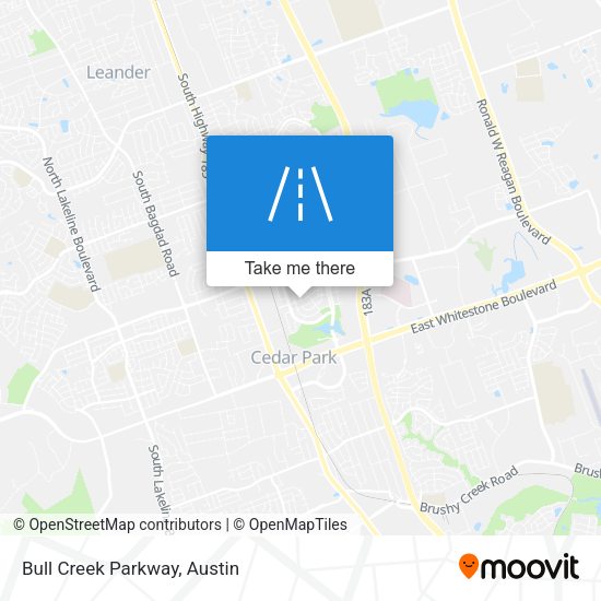 Mapa de Bull Creek Parkway
