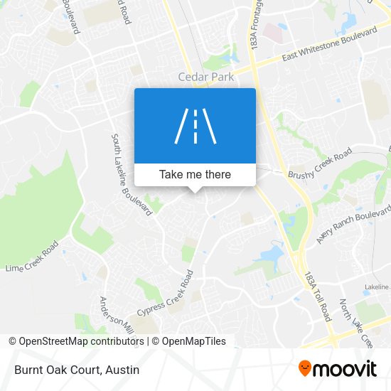 Mapa de Burnt Oak Court