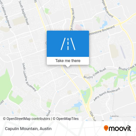 Mapa de Capulin Mountain