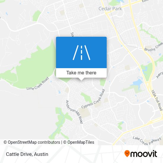 Mapa de Cattle Drive