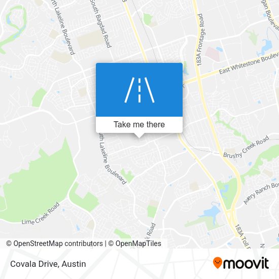 Mapa de Covala Drive
