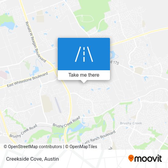 Mapa de Creekside Cove