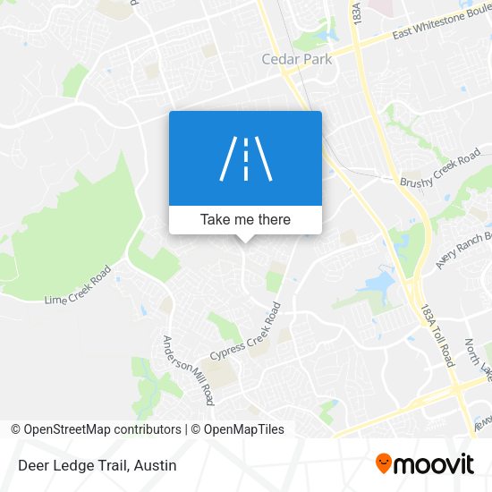 Mapa de Deer Ledge Trail