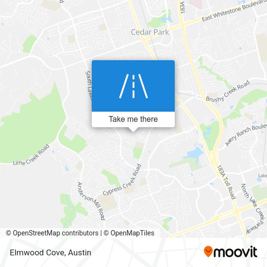 Mapa de Elmwood Cove
