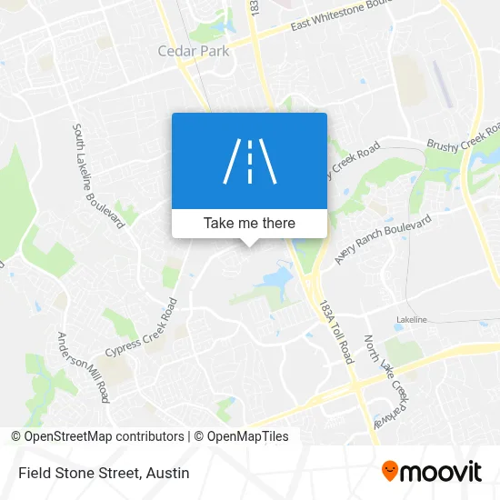 Field Stone Street map