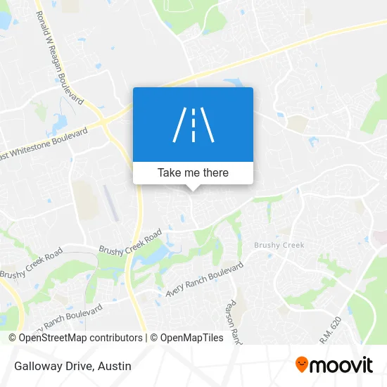 Galloway Drive map