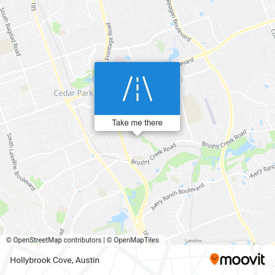 Mapa de Hollybrook Cove