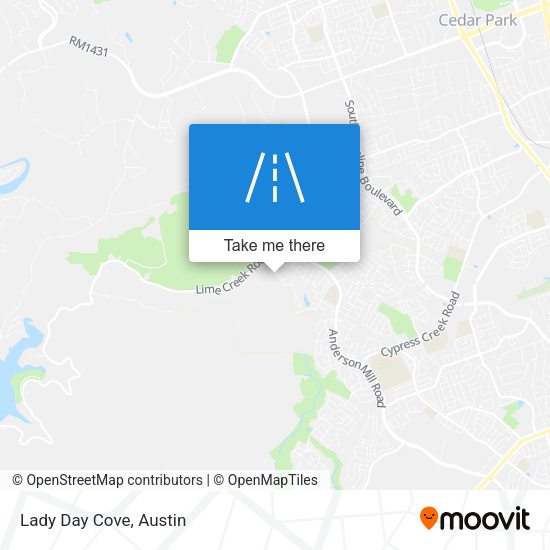 Mapa de Lady Day Cove