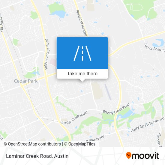 Mapa de Laminar Creek Road