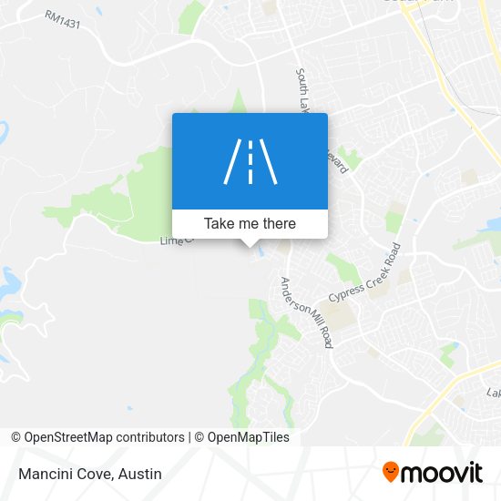 Mapa de Mancini Cove