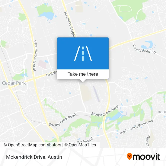 Mckendrick Drive map