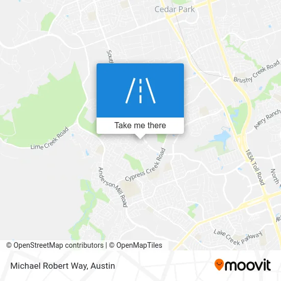 Michael Robert Way map