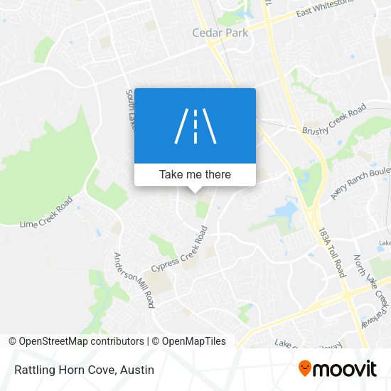 Mapa de Rattling Horn Cove