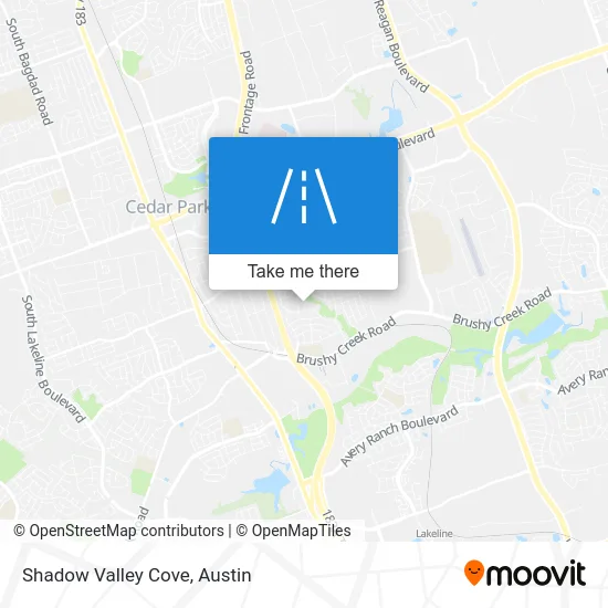 Shadow Valley Cove map