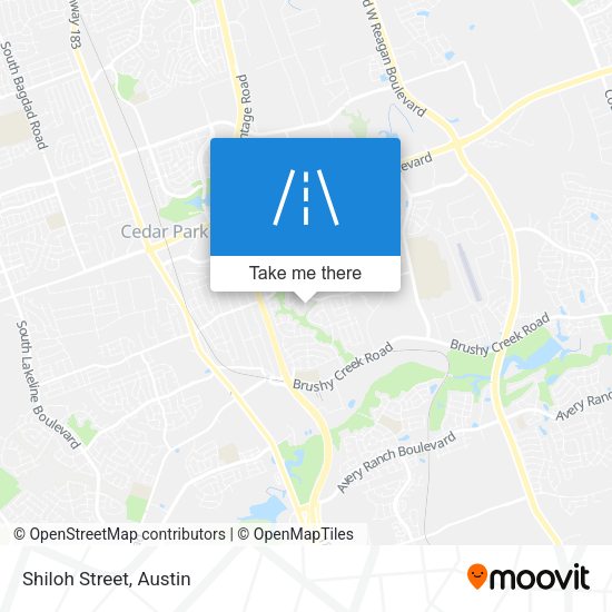 Mapa de Shiloh Street
