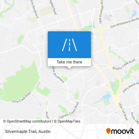 Silvermaple Trail map