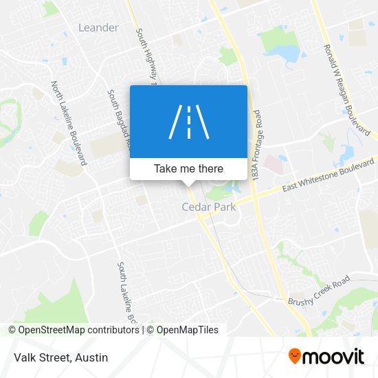 Mapa de Valk Street
