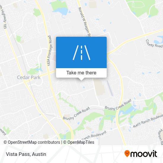 Mapa de Vista Pass
