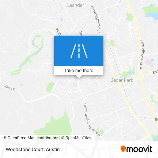 Woodstone Court map