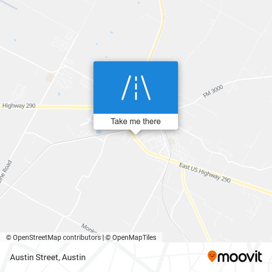 Mapa de Austin Street