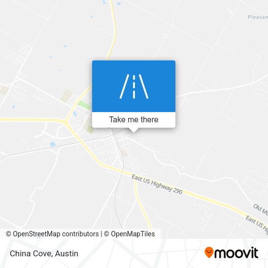 Mapa de China Cove