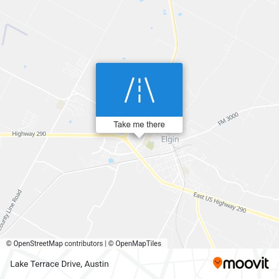 Mapa de Lake Terrace Drive