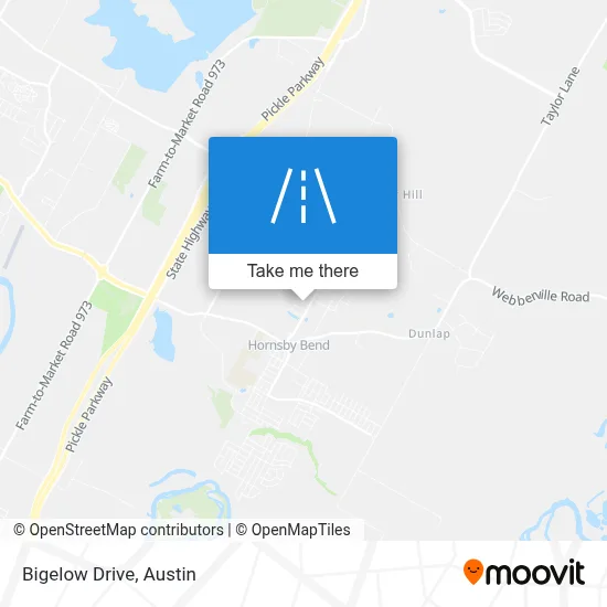 Bigelow Drive map