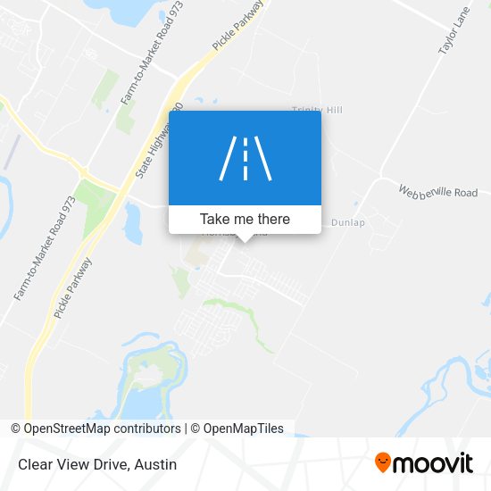 Mapa de Clear View Drive