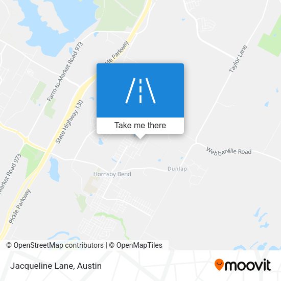 Mapa de Jacqueline Lane