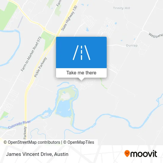 James Vincent Drive map