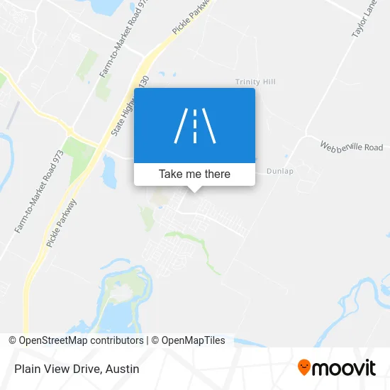 Plain View Drive map