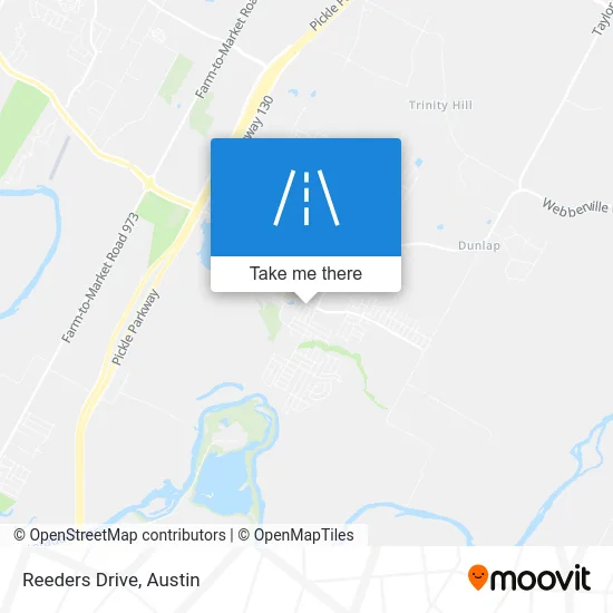 Reeders Drive map