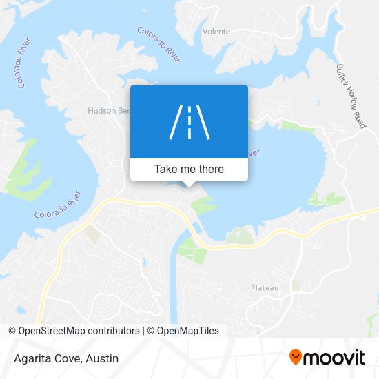 Agarita Cove map