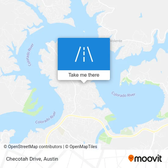 Checotah Drive map