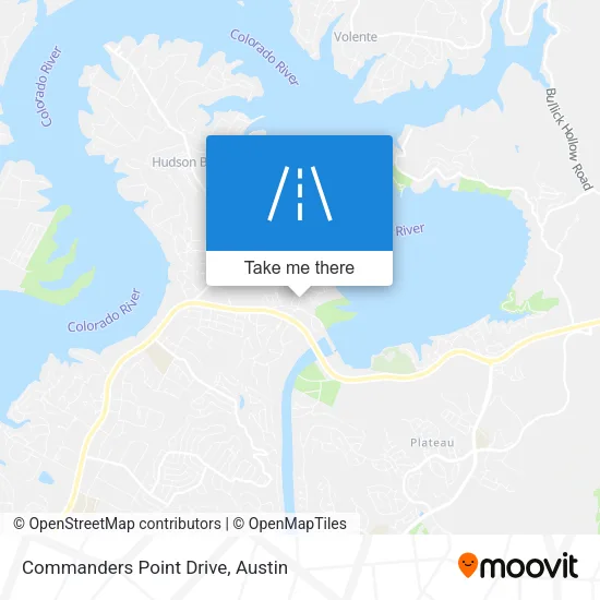 Commanders Point Drive map