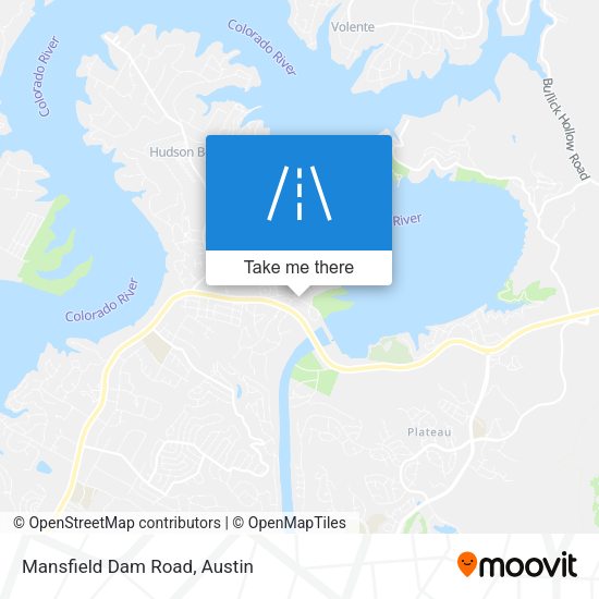 Mapa de Mansfield Dam Road