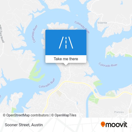 Mapa de Sooner Street