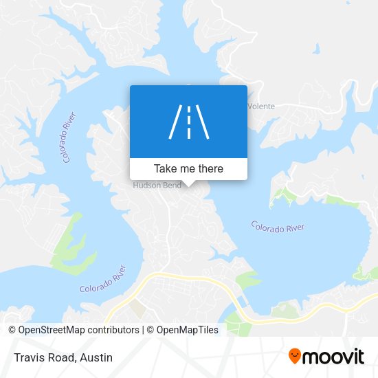 Mapa de Travis Road