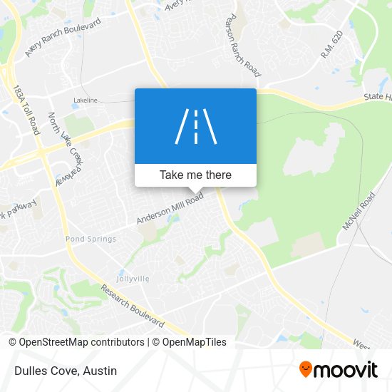Mapa de Dulles Cove