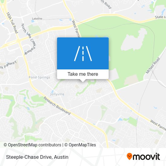 Mapa de Steeple-Chase Drive