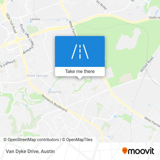 Mapa de Van Dyke Drive