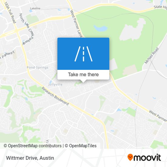 Mapa de Wittmer Drive