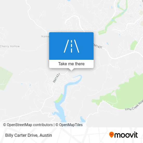 Billy Carter Drive map
