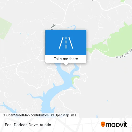 East Darleen Drive map