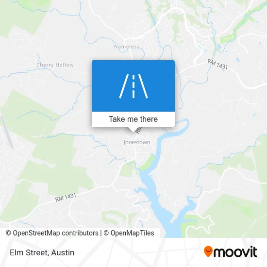 Elm Street map