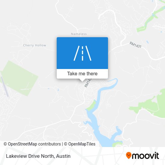 Lakeview Drive North map