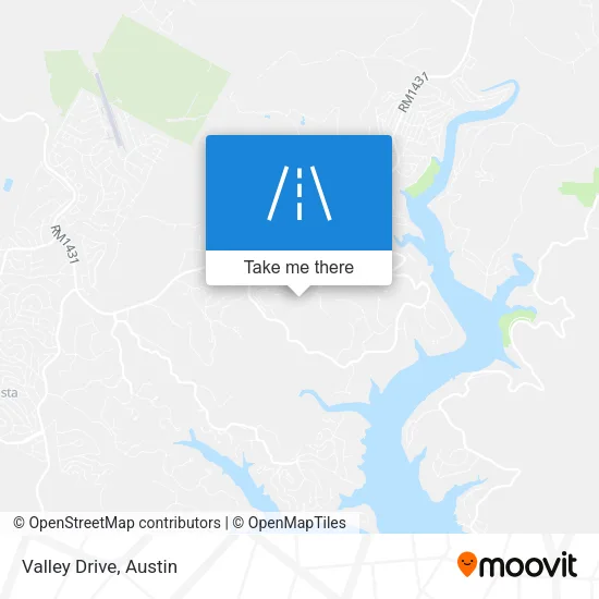 Valley Drive map