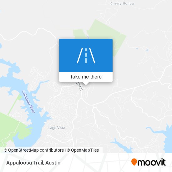 Appaloosa Trail map