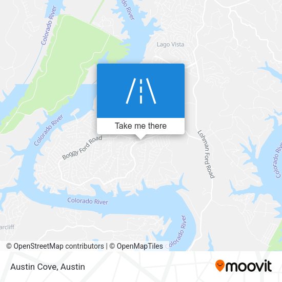 Austin Cove map